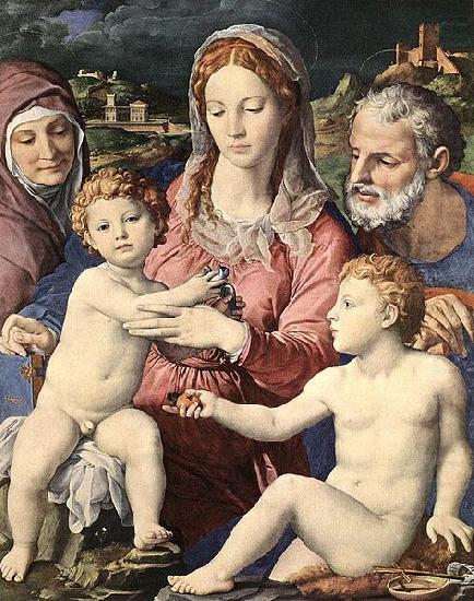 Agnolo Bronzino Holy Family china oil painting image